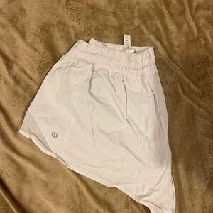 lululemon athletica Women's White Athletic Shorts
